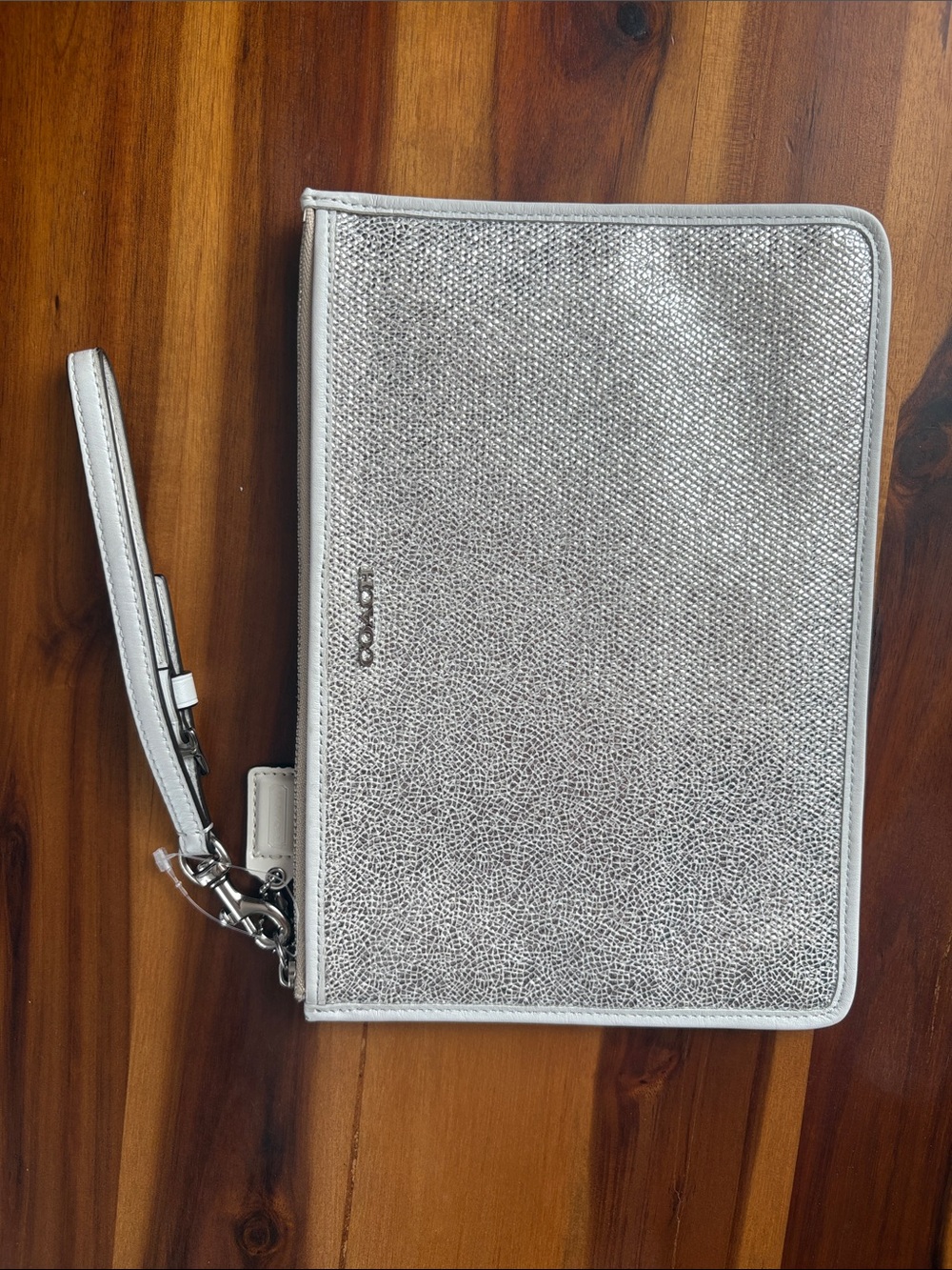 Coach Glitter Wristlet with Hangtag